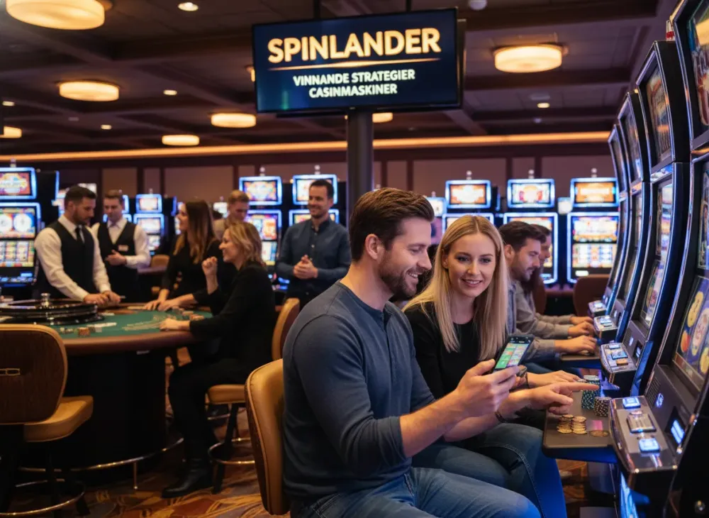 Spinlander spelguide för casinomaskiner och strategier